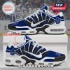 Custom Toronto Maple Leafs shoes! Blue, white, black sneakers with team logo and 'Your Name' text!
