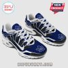 Blue Toronto Maple Leafs Sneakers! Custom name option, white soles, hockey fan style!