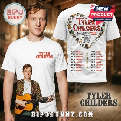 Tyler Childers Snipe Hunt Concert Tour 2026 Premium 3D T-Shirt