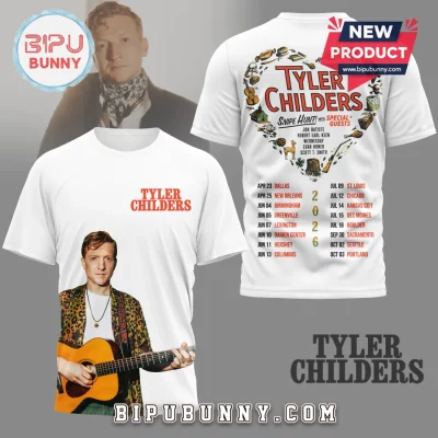 Tyler Childers Snipe Hunt Concert Tour 2026 Premium 3D T-Shirt