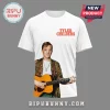 White tee with Tyler Childers photo and red text! Music lover merch!
