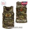 Camouflage tank with Scooby-Doo military design! Reads