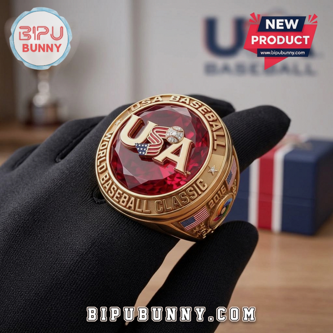 USA Baseball World Classic 2026 Championship Commemorative Ring USA Baseball World Classic 2026 Championship Commemorative Ring