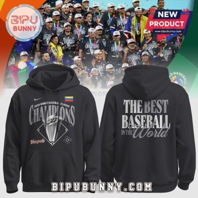 Venezuela Baseball 2026 World Classic Champions Locker Room Hoodie