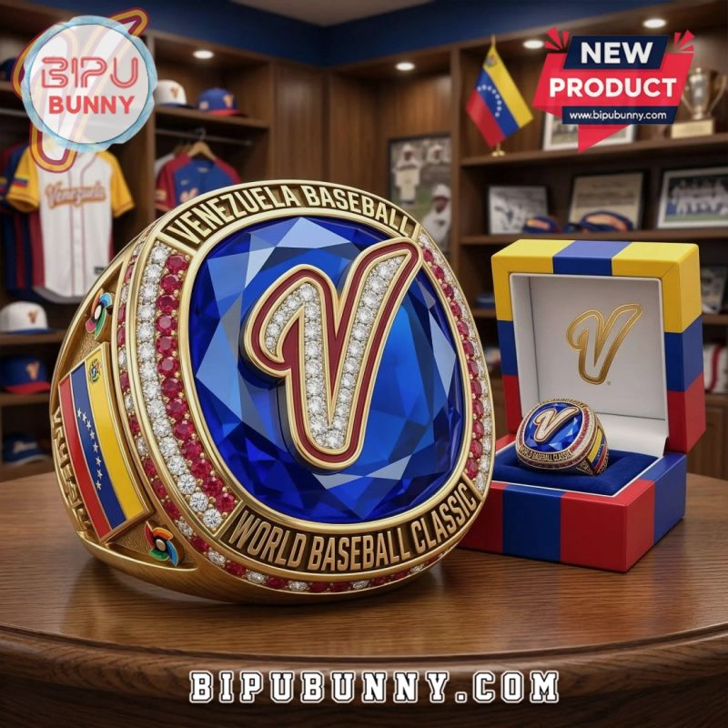 Venezuela Baseball World Classic 3D Premium Commemorative Ring