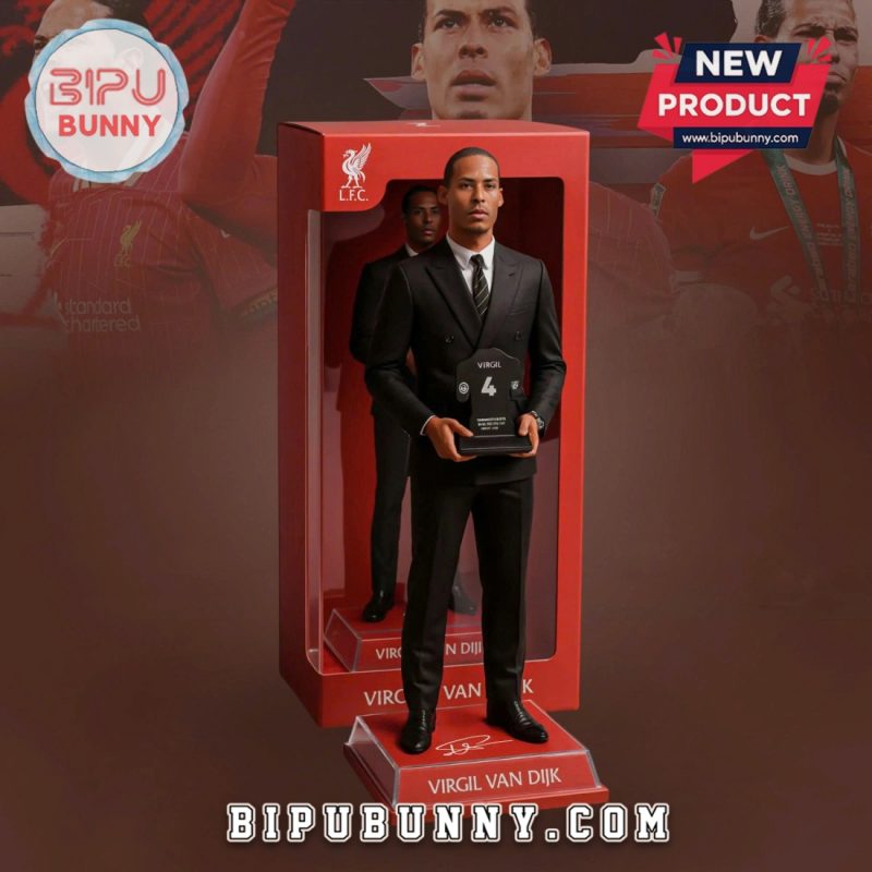 Virgil van Dijk Liverpool Premier League Premium Display Figurine
