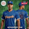 Blue Venezuela baseball jersey and hat, custom name and number option!