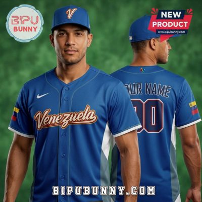 World Baseball Classic Venezuela 2026 Limited Edition Blue Navy Jersey