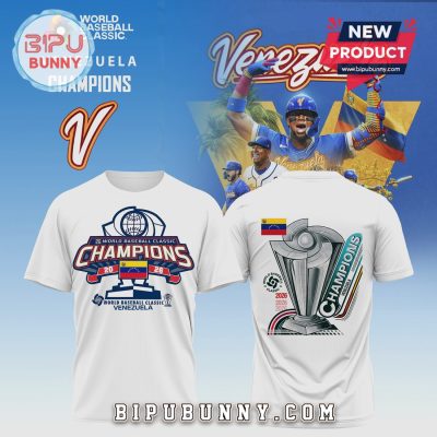 World Baseball Classic Venezuela Champions 2026 Graphic T-Shirt