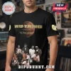 Black Wu-Tang Forever tee! Gold text, group photo, iconic logo on sleeve!