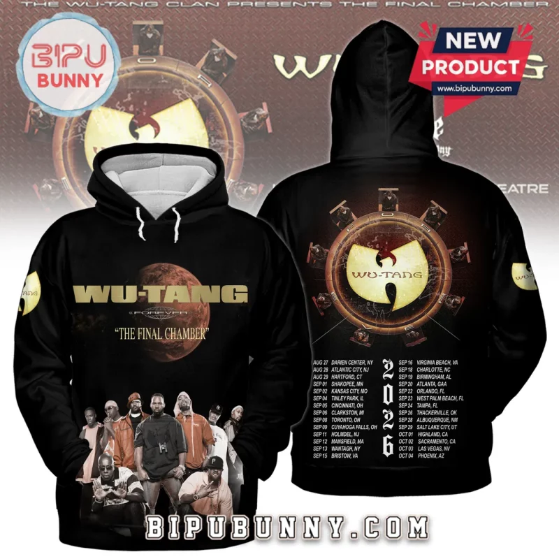 Wu-Tang Clan The Final Chamber 2026 Tour Commemorative T-Shirt