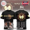 Black tee w/ Wu-Tang Clan Final Chamber text & tour dates! Retro hip-hop design.!