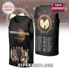 Black Wu-Tang Clan tank top, tour dates, gold text, group photo, FOREVER THE FINAL CHAMBER!