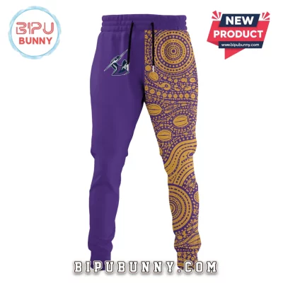 2026 Melbourne Storm Indigenous Heritage Personalized NRL Hoodie