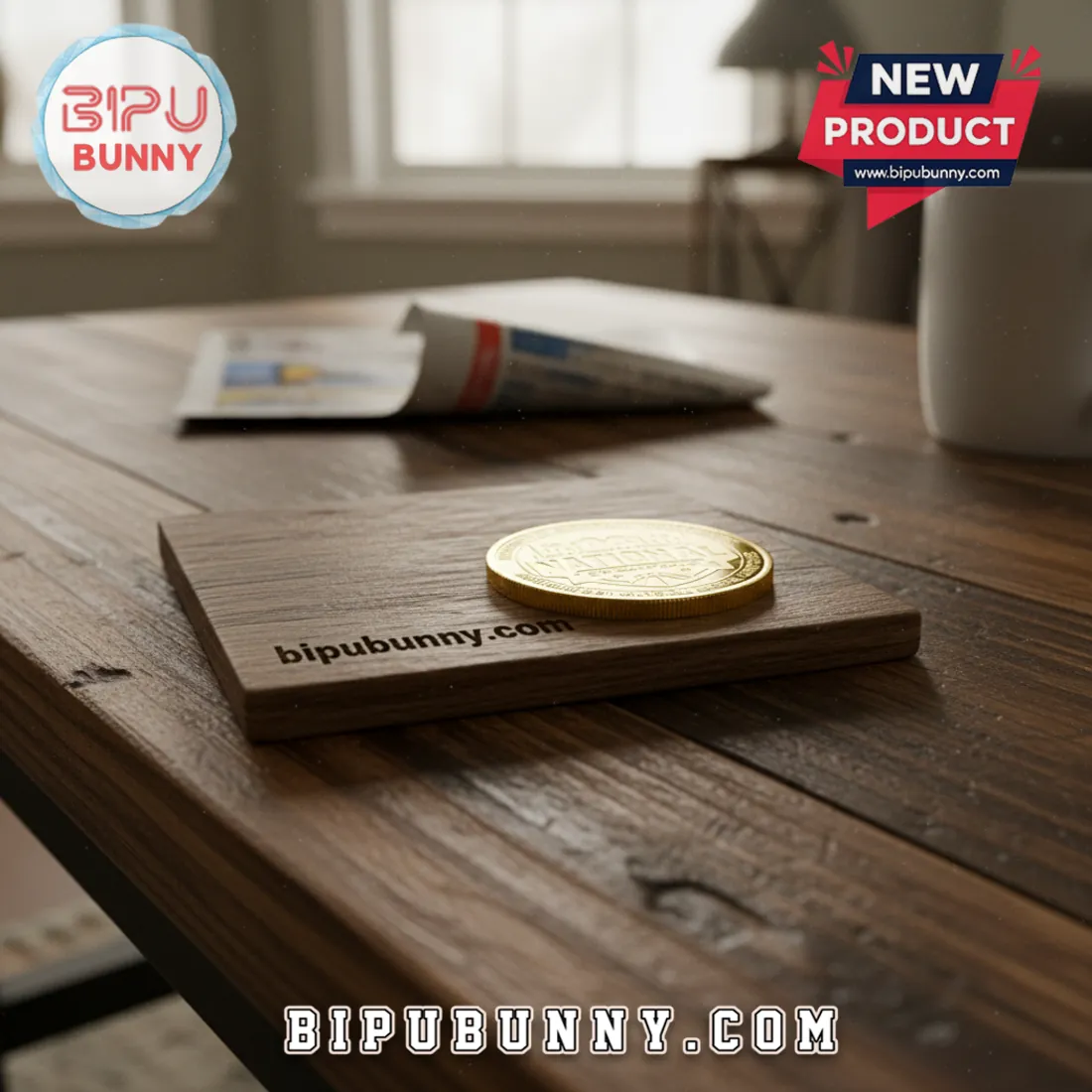 2026 Michigan Wolverines Men's Basketball National Champions Gold Coin