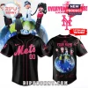 Black and pink baseball jersey for 5 Seconds of Summer fans with 