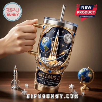 Artemis II NASA Luxury YETI Tumbler