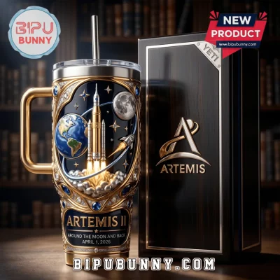 Artemis II NASA Luxury YETI Tumbler