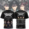 Black Babymetal band tour tee, silver logo, 'LEGEND-METAL FORTH', 'WORLD TOUR 2026' dates, three female singers!