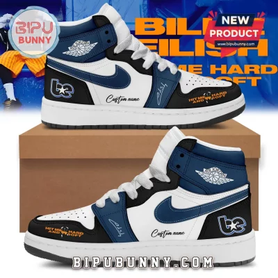 Billie Eilish Hit Me Hard and Soft Custom Air Jordan 1 Sneakers