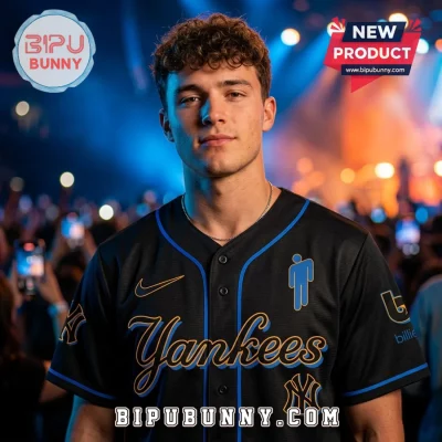 Billie Eilish Hit Me Hard & Soft 3D Tour Experience MLB Baseball Jersey