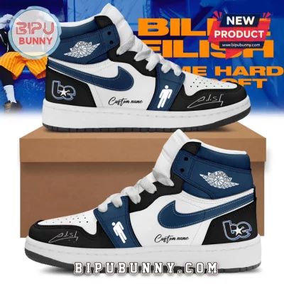 Billie Eilish Hit Me Hard & Soft Tour Custom Air Jordan 1 Sneakers