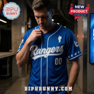 Billie Eilish MLB All Team Hit Me Hard & Soft Tour Custom Baseball Jersey