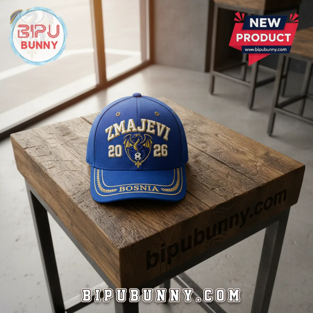 Bosnia & Herzegovina Zmajevi 2026 National Football Team Premium Cap