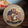 Buc-ee beaver America 250th Anniversary commemorative coin, patriotic gold silver medal 1776-2026, Freedom Unity Legacy!