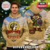 Buc-ee's beaver Legend of Zelda mashup hoodie with Link costume! Red text 'Buc-ee's The legend of ZELDA' Triforce symbol!