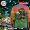 Pixel art beaver as Link shirt! Green tunic, Hylian shield, and 'The Legend of Zelda 40th Anniversary 1986 - 2026' text!