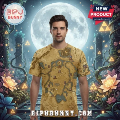 Buc-ee’s Legend of Zelda Twilight Roadtrip All-Over Print T-Shirt