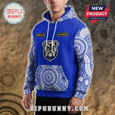 Bulldogs 2026 Indigenous Heritage Custom Name Royal Blue Hoodie
