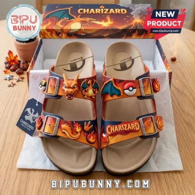 Champion Charizard Pokémon Sandal Birken
