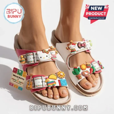 Champion Hello Kitty Cinco de Mayo Mexican Fiesta Sandal Birken