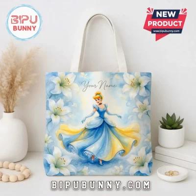 Cinderella Disney Princess Custom Tote Bag