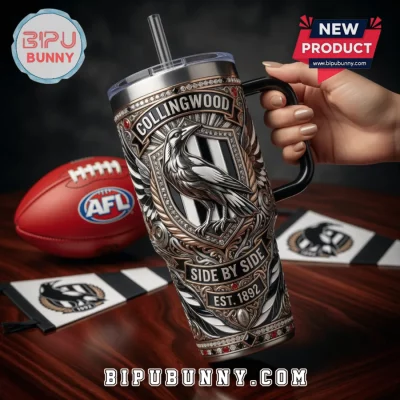 Collingwood AFL YETI Luxury Magpie EST 1892 Stanley Tumbler
