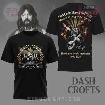 Dash Crofts Seals And Crofts In Loving Memory 1940-2026 T-Shirt