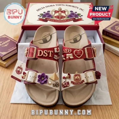 Delta Sigma Theta Champion Premium Custom Sandal Birken