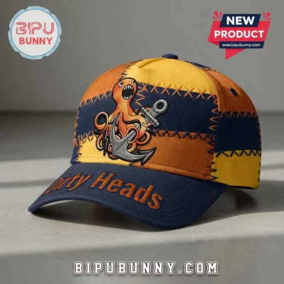 Dirty Heads Embroidered Octopus Anchor Patchwork Baseball Cap