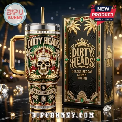 Dirty Heads Golden Reggae Crown Edition Stanley Tumbler