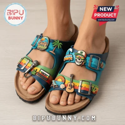 Dirty Heads Limited Edition Reggae Beach Sandal Birken