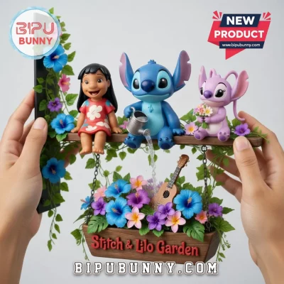 Disney Stitch Lilo Angel Wooden Wall Signs