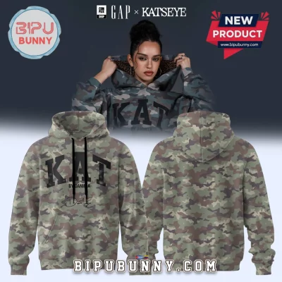 GAP x KATSEYE Daniela Signature Camouflage Hoodie