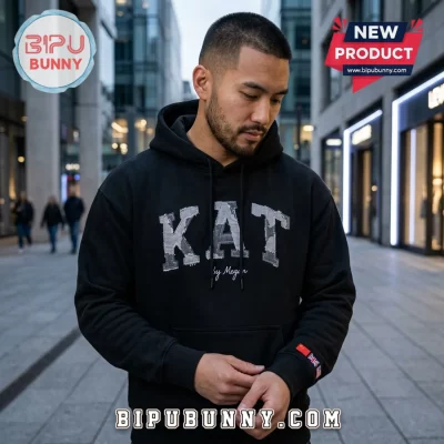 Gap x Katseye Megan Signature Black Pullover Hoodie