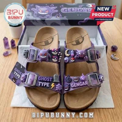 Gengar Pokémon Champion Premium Ghost Type Sandal Birken