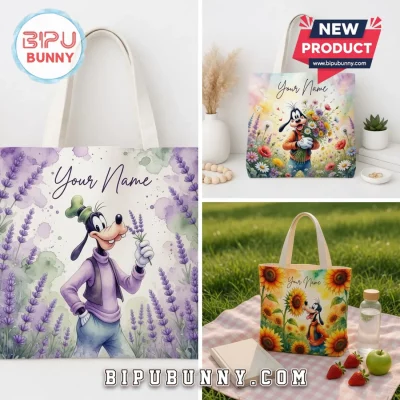 Goofy Disney Custom Tote Bag