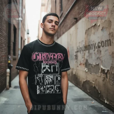 GREYDAY 2023 $uicideboy$ North American Tour Concert Graphic Band T-Shirt