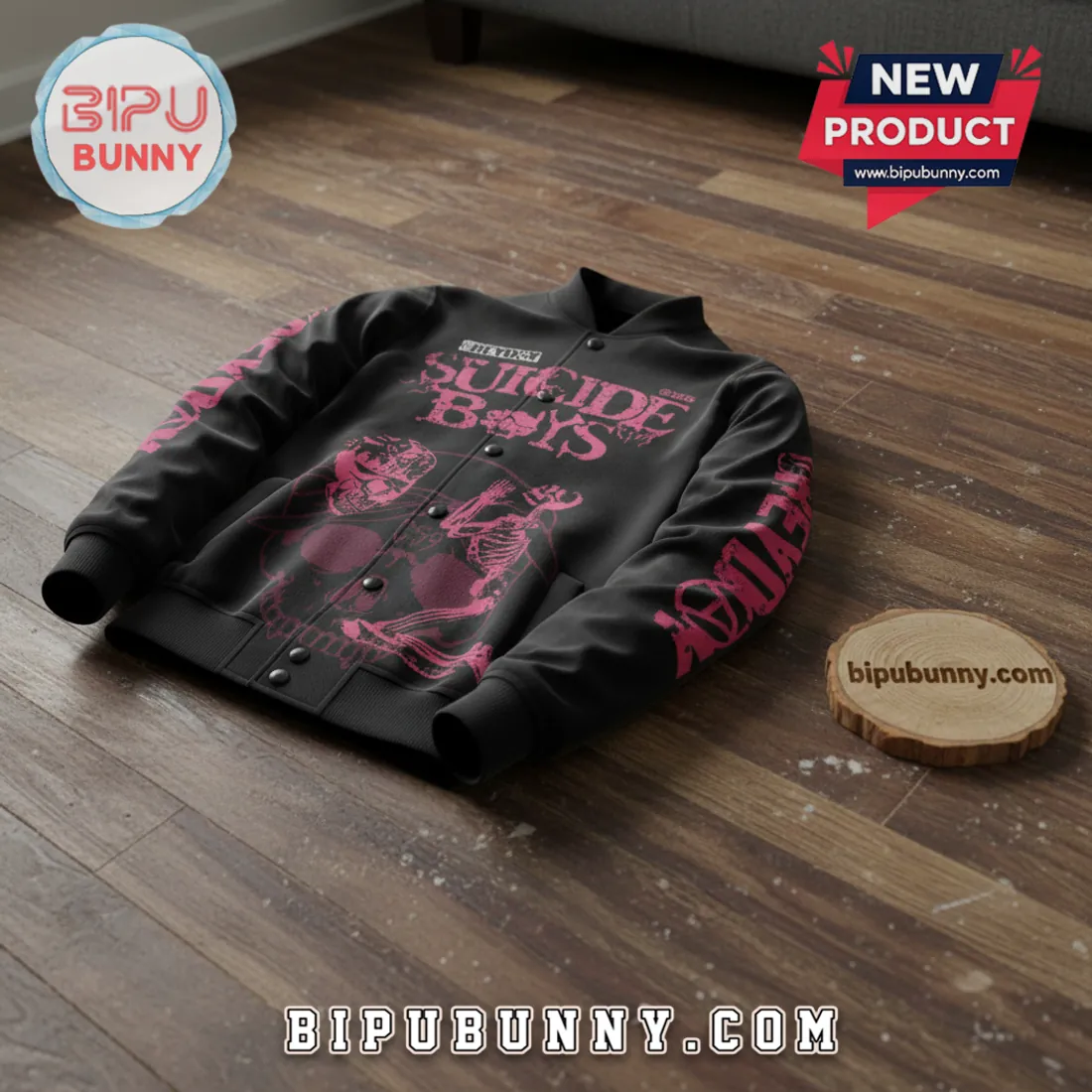 Greyday 2026 North American Tour Suicideboys Baseball Jacket