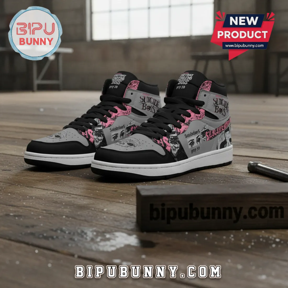 Greyday 2026 $uicideboy$ North America Tour Custom High-Top Sneakers